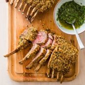 Crumb-Crusted Rack of Lamb